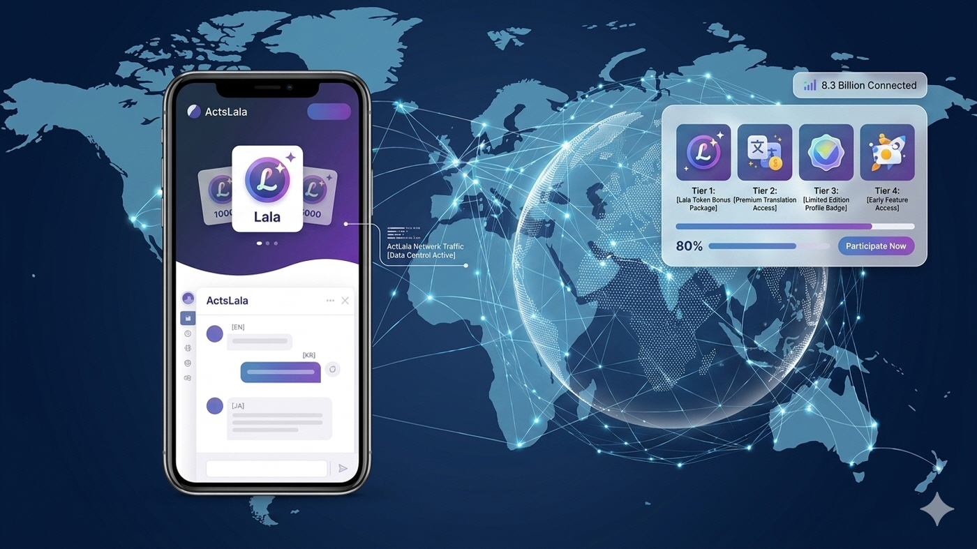 ActsLala global communication platform and funding vision